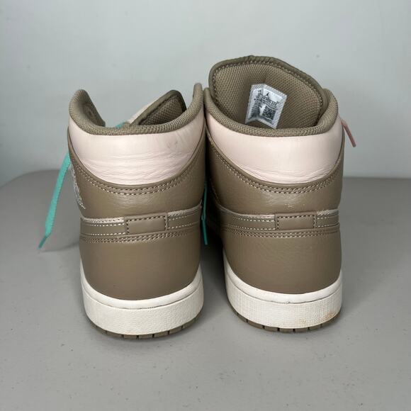 Nike Air Jordan 1 Mid BG Legend Light Brown Tan Khaki Cream Size Mens 10 main image 5